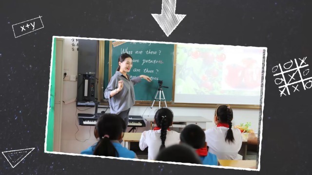 简约小清新教师节祝福相册书视频4预览图