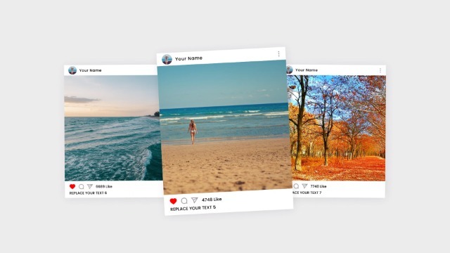 Simulate instagram's personal homepage promotion2预览图