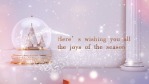 圣诞唯美水晶球祝福视频2缩略图