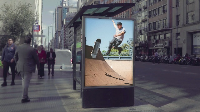 创意城市广告牌展示动画1预览图