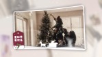 温暖圣诞节折叠卡片样式的展示动画2缩略图