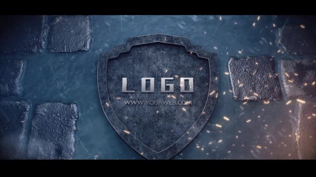 史诗级震撼大气电影LOGO盾形标志0预览图