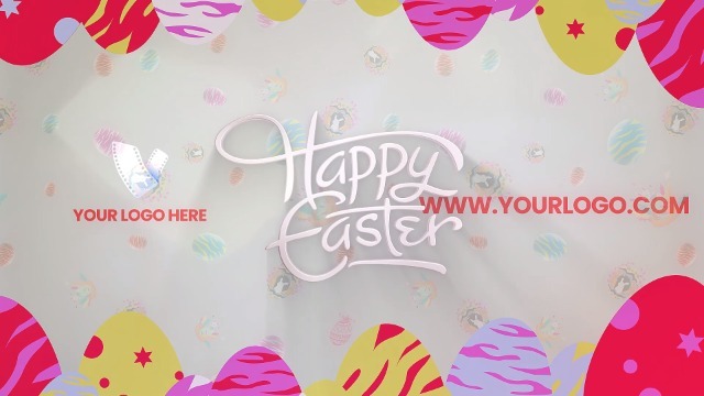 Lovely Easter egg and rabbit0预览图