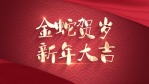 新年红绸开场蛇年祝福横版1缩略图