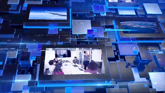 科技立体方块企业照片展示视频2预览图