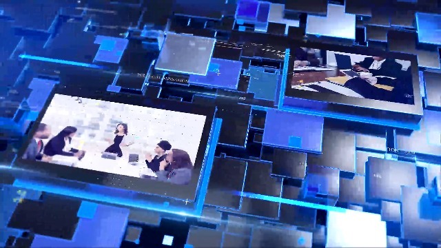 科技立体方块企业照片展示视频4预览图