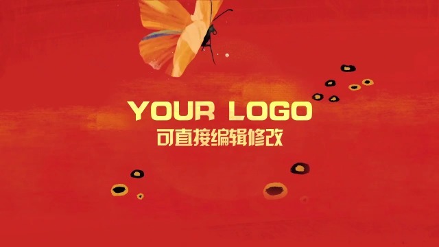 水彩蝴蝶logo0预览图