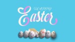 Lovely Easter eggs rolling on the ground1缩略图