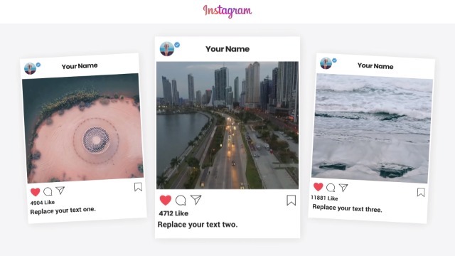 Simulate instagram's personal homepage promotion1预览图