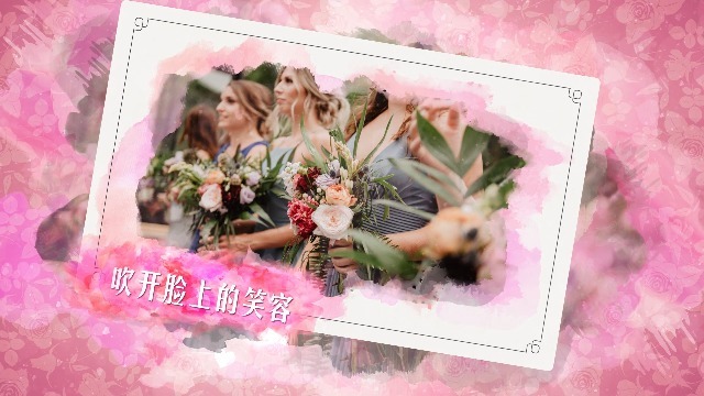 粉色浪漫清新女神节图文展示2预览图