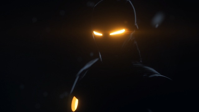 模拟漫威超级英雄钢铁侠的创意logo开场动画0预览图