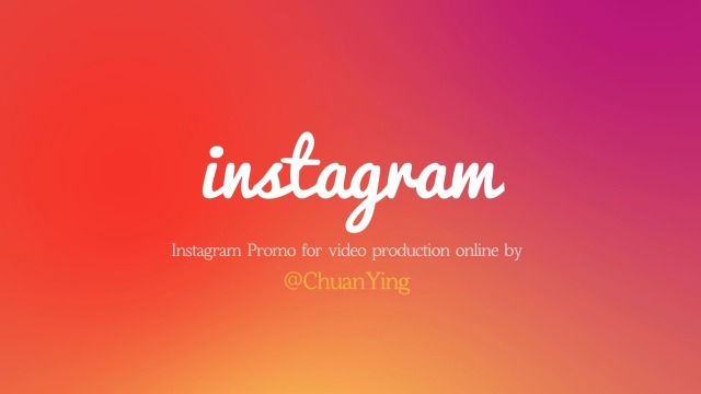 Instagram publicity presentation animation0预览图
