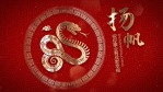 剪纸蛇年新年祝福拜年视频2缩略图