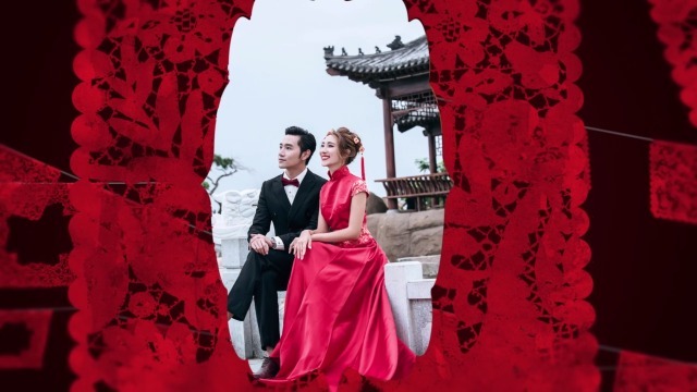 中式风格婚礼照片展示13预览图