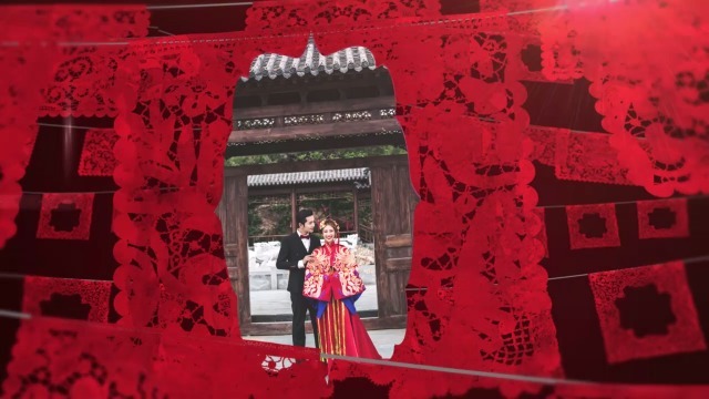 中式风格婚礼照片展示21预览图